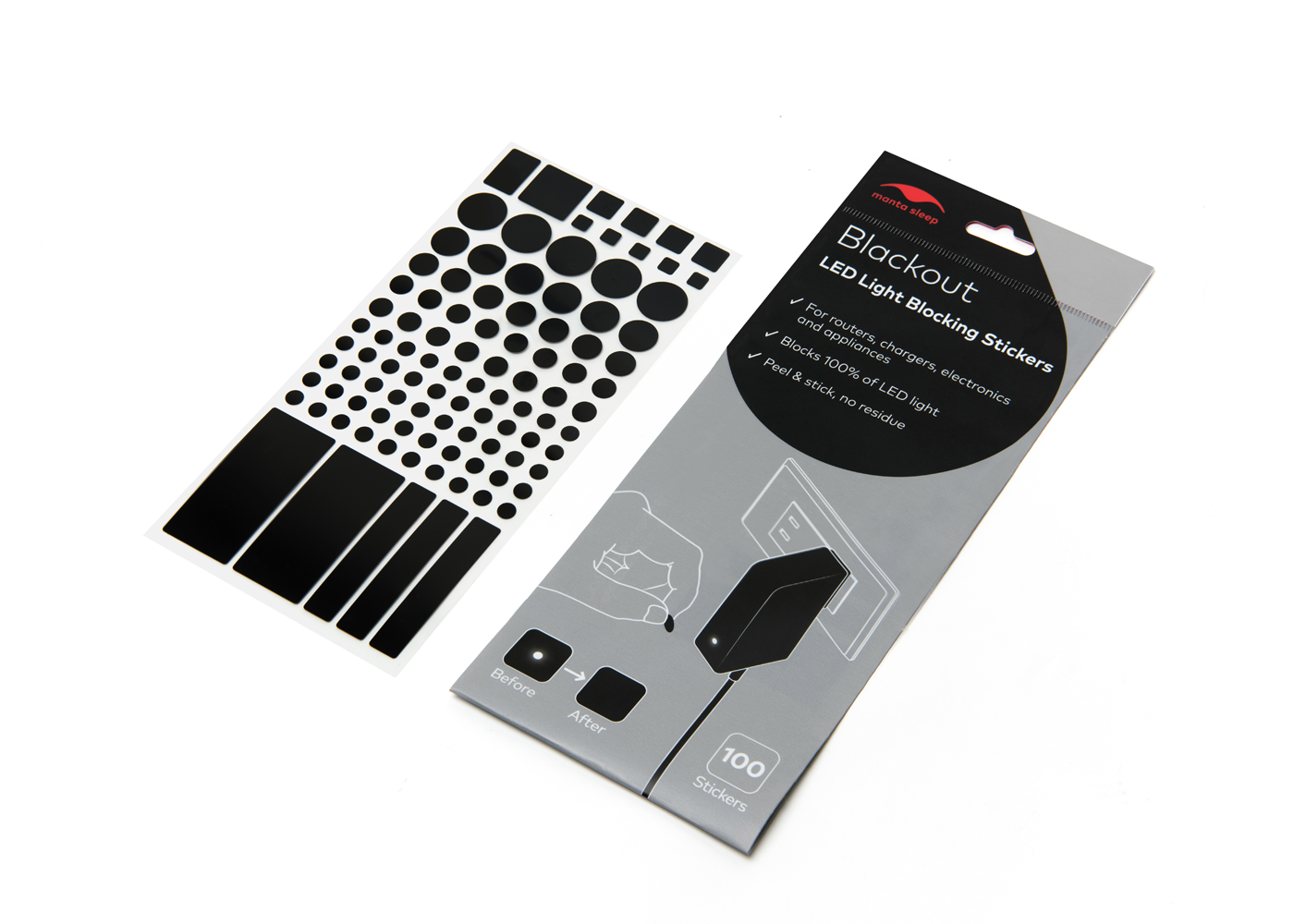 4bs FREE Manta Blackout Stickers - Image 1