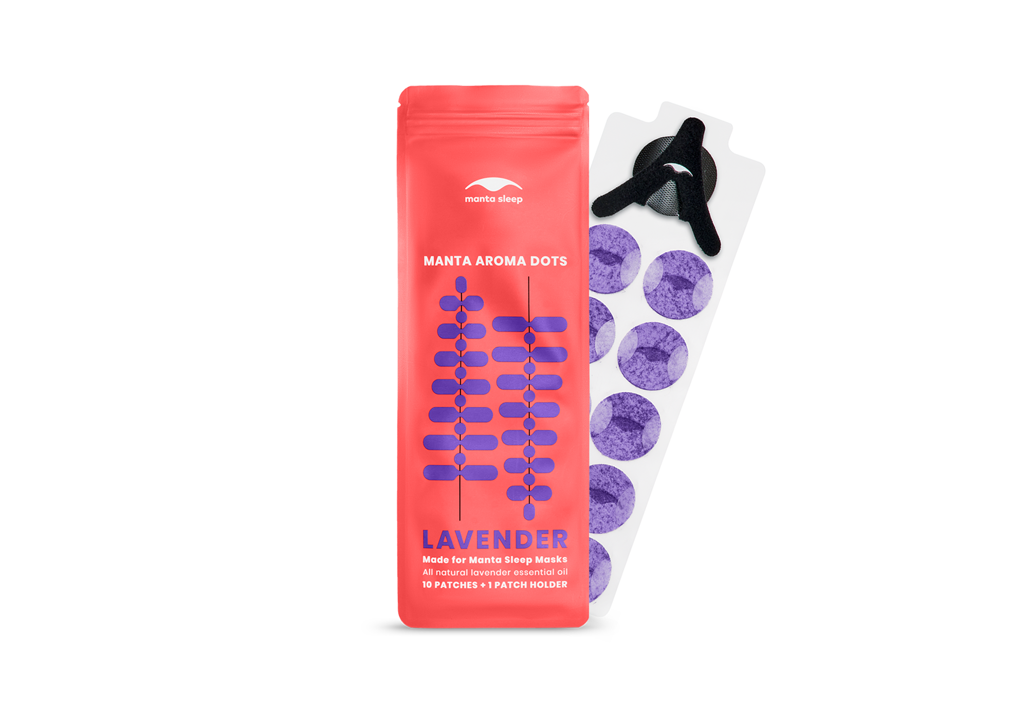 ADots-Lavender-Buybox-1 Manta AROMA Dots Single Pack - Image 1